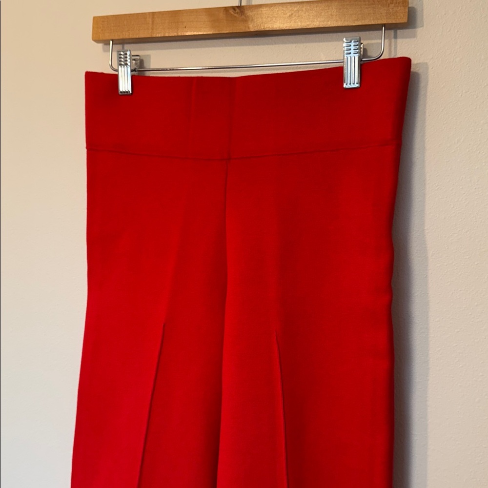 J. Crew Delaney kickout sweater pant in Red - Picture 4 of 11